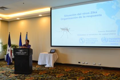 OPS/OMS apoya taller del SNS en derivación de complicaciones asociadas al virus Zika 