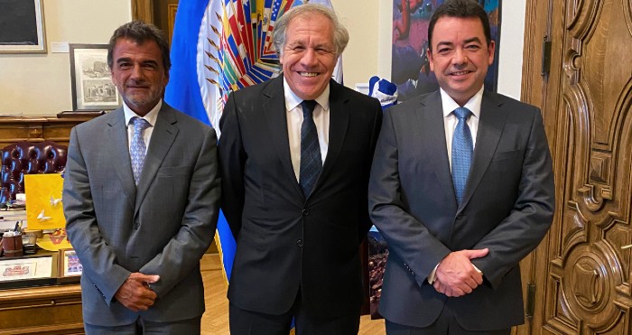 Comisión de ALAMI visita secretario general de la OEA 