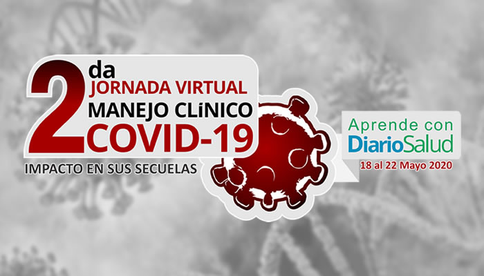 Ya están disponibles las conferencias sobre la 2da Jornada Virtual Manejo Clínico de COVID-19 
