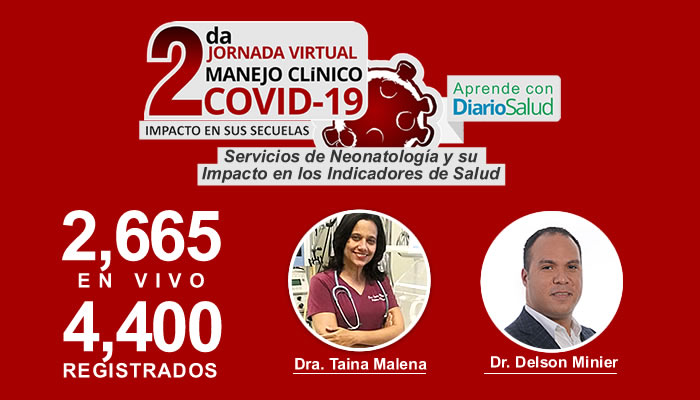 Dan inicio conferencias pre-jornada de la 2da. Jornada Virtual Manejo Clínico del COVID-19 