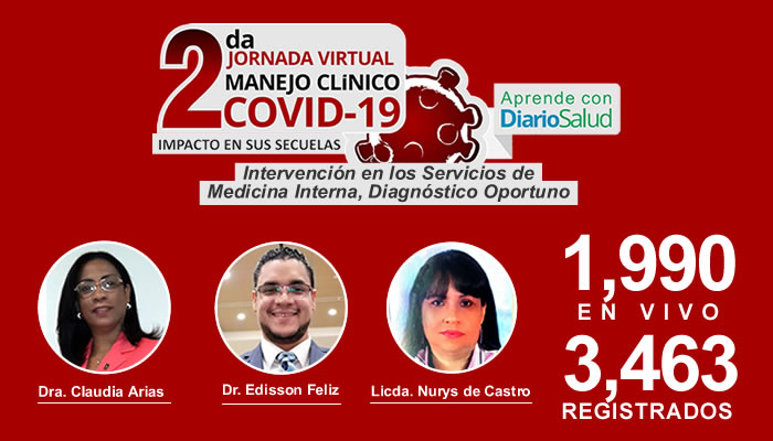 Concluye ciclo de conferencias pre-jornada de la 2da. Jornada Virtual Manejo Clínico del COVID-19 