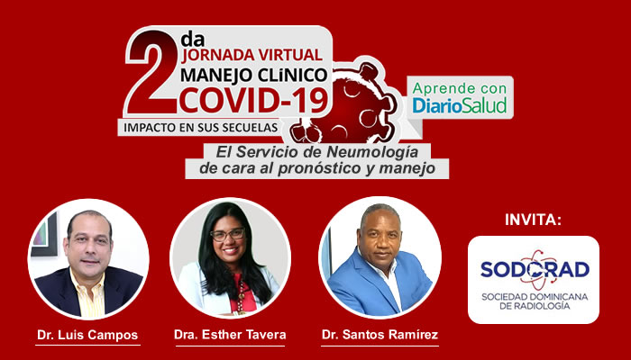 Se realiza con éxito segundo día de la 2da. Jornada Virtual Manejo Clínico del COVID-19 