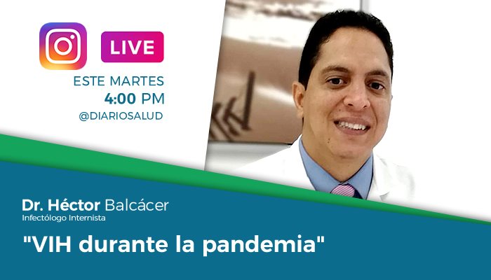 DiarioSalud.do invita a Instagram Live “VIH durante la pandemia” 