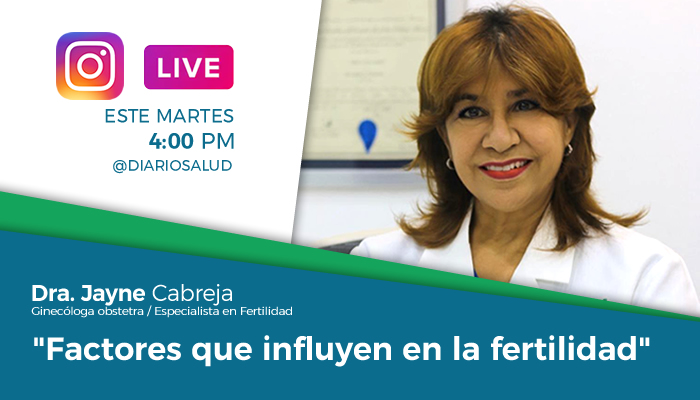 DiarioSalud.do invita a Instagram Live sobre fertilidad 