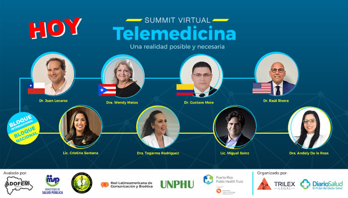 Con grandes expectativas se realiza hoy 1er Summit Virtual sobre Telemedicina 