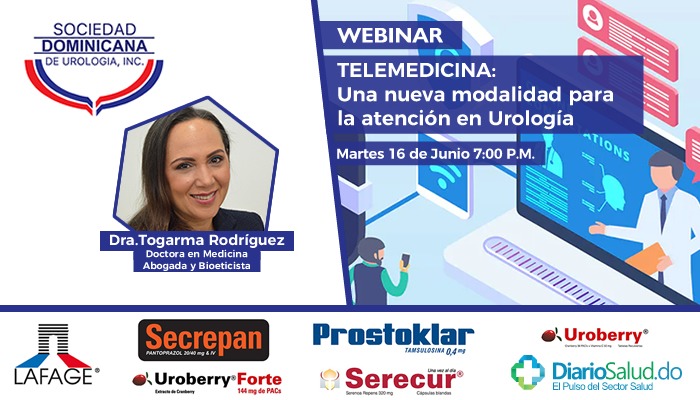 Sociedad Urología invita a webinar “Telemedicina: Una Nueva Modalidad para la Atención en Urología” 