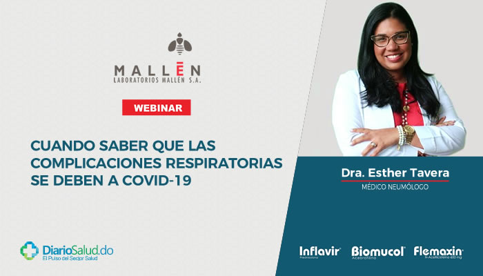 Webinar “Cómo saber que las complicaciones respiratorias se deben a COVID-19” 