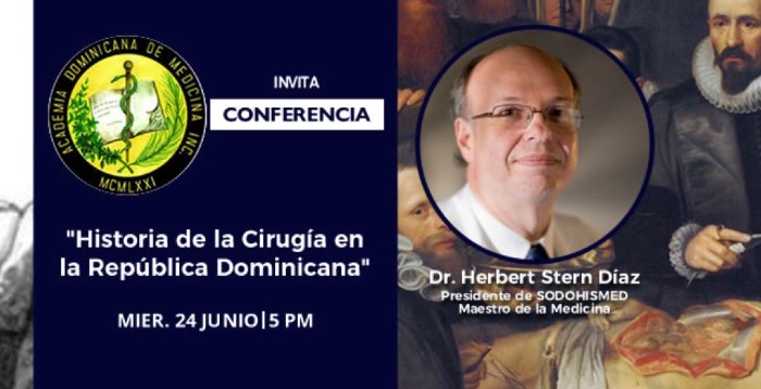 Academia Medicina invita a conferencia “Historia de la Cirugía en la República Dominicana” 