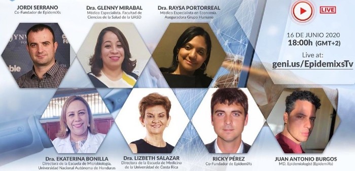 Doctoras dominicanas participan en programa internacional sobre Covid-19 