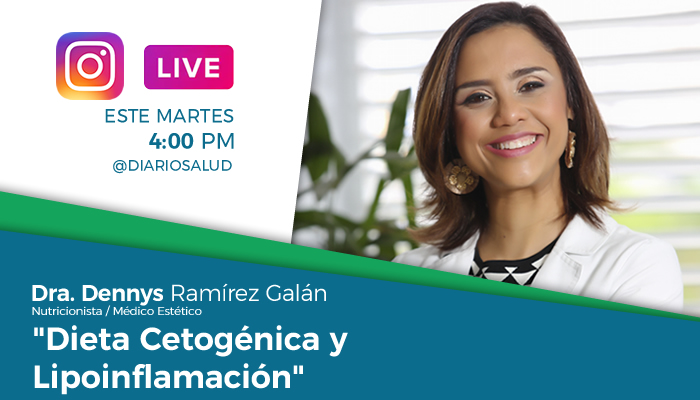 DiarioSalud.do invita a Instagram Live sobre dieta cetogénica 