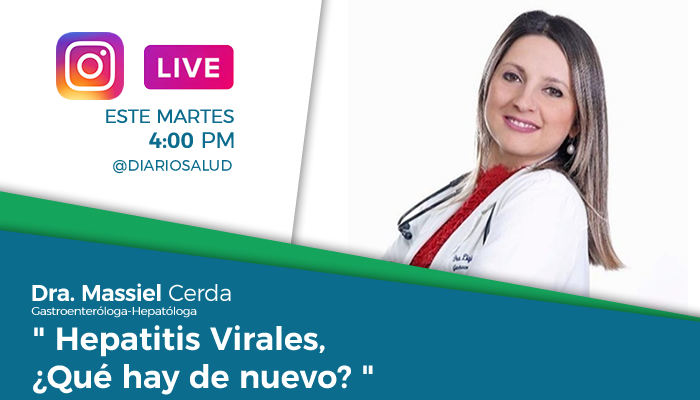 DiarioSalud.do invita a Instagram Live sobre hepatitis virales 