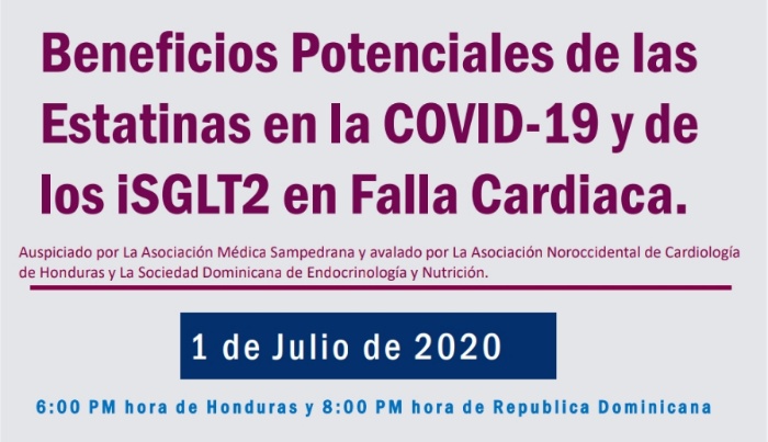 Especialista analiza los beneficios potenciales de las Estatinas en COVID-19 