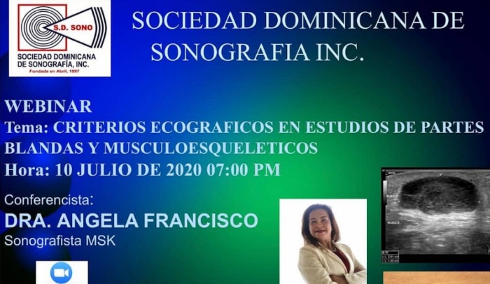 Sociedad Sonografía invita a webinar sobre Criterios ecográficos en estudios de partes blandas 