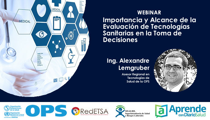 Webinar “Importancia y Alcance de la Evaluación de las Tecnologías Sanitarias” 