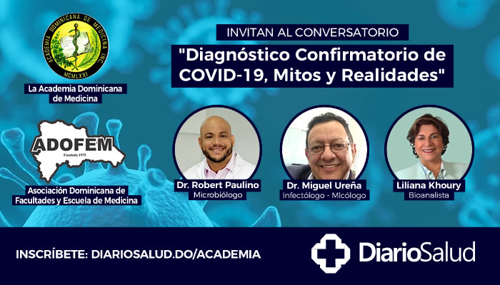 Academia Medicina invita a conversatorio sobre diagnóstico confirmatorio de COVID-19 