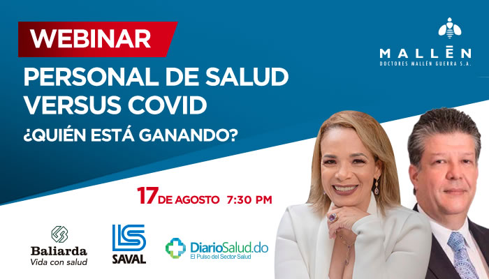 Webinar “Personal de salud versus COVID ¿Quién está ganando?” 