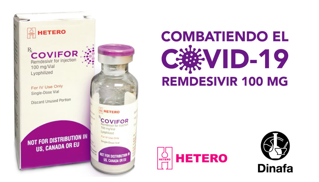 Dinafa lanza Remdesivir para combatir COVID-19 