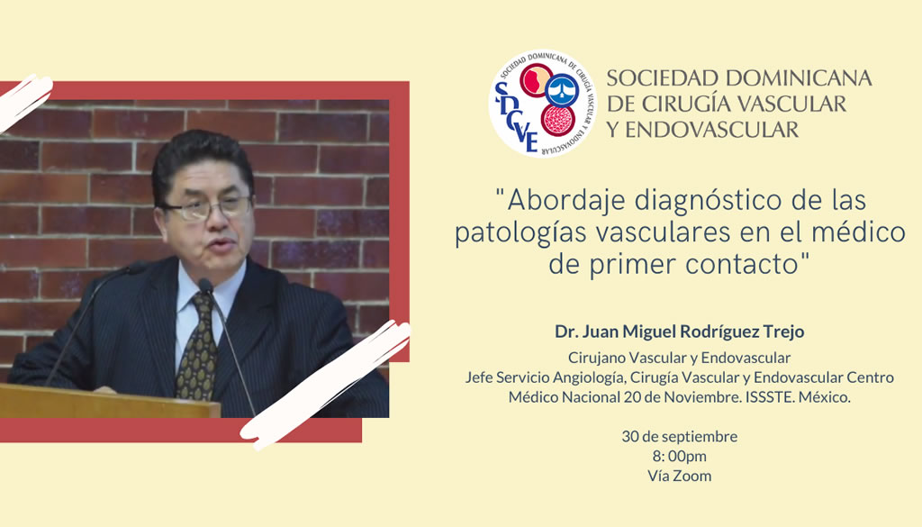 Sociedad Cirugía Vascular y Endovascular anuncia ciclo de conferencias 