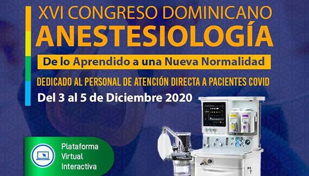 Sociedad Anestesiología anuncia XVI Congreso 