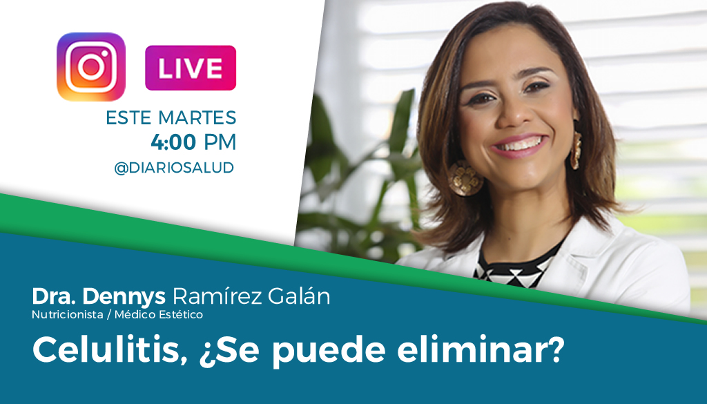 DiarioSalud.do invita a Instagram Live sobre celulitis 