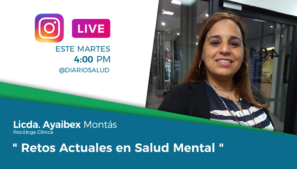 DiarioSalud.do invita a Instagram Live sobre salud mental 