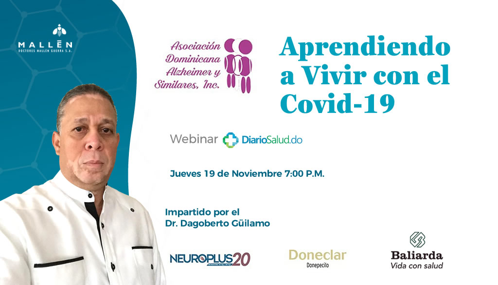 Asociación Dominicana de Alzheimer realiza con éxito webinar “Aprendiendo a vivir con el Covid-19” 