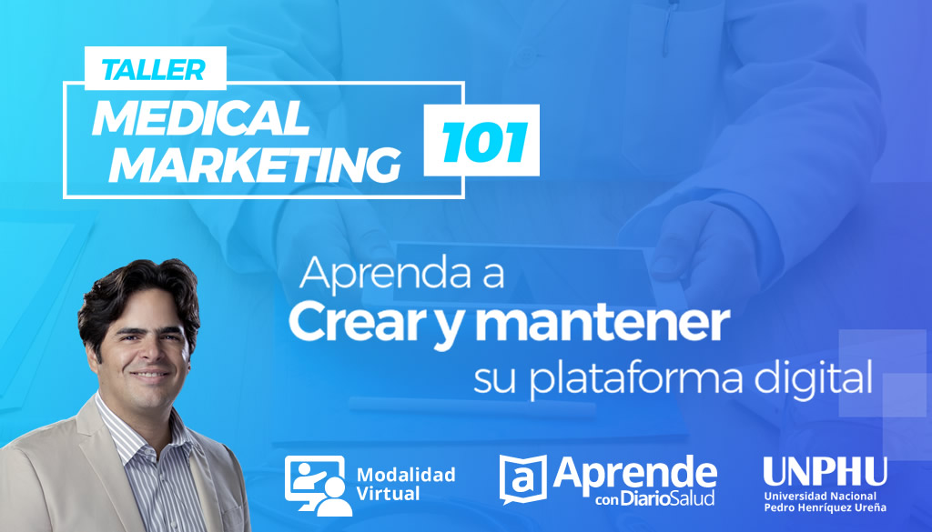 Taller Medical Marketing 101 dará inicio con sesiones EN VIVO sabatinas 