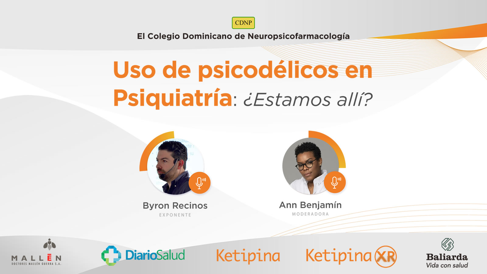 Colegio de Neuropsicofarmacología invita a webinar sobre uso de psicodélicos en Psiquiatría 