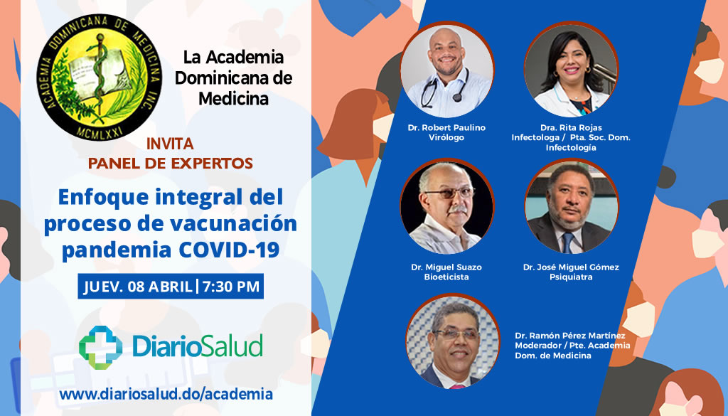 Academia de Medicina invita a panel sobre vacunación 