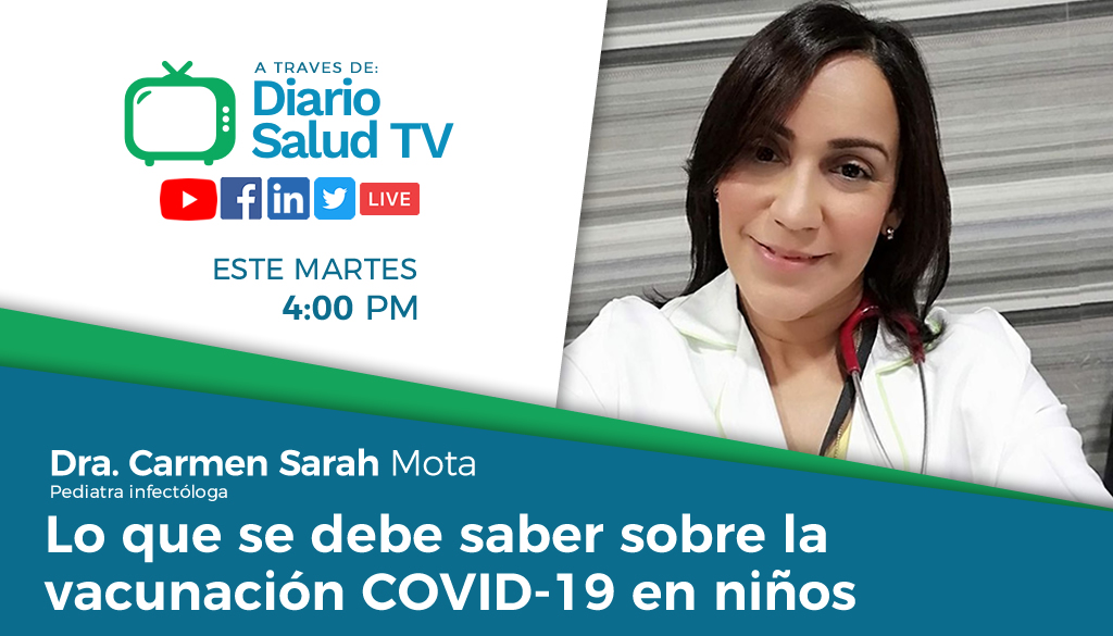 Destacan beneficios vacunación contra COVID-19 en población pediátrica 