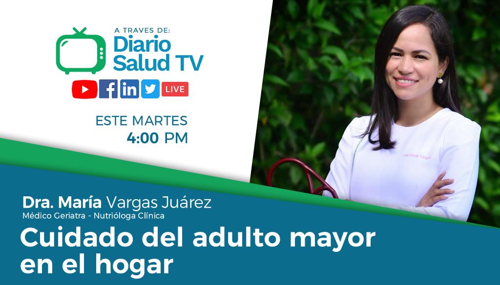 DiarioSalud TV invita a programa sobre cuidado del adulto mayor 