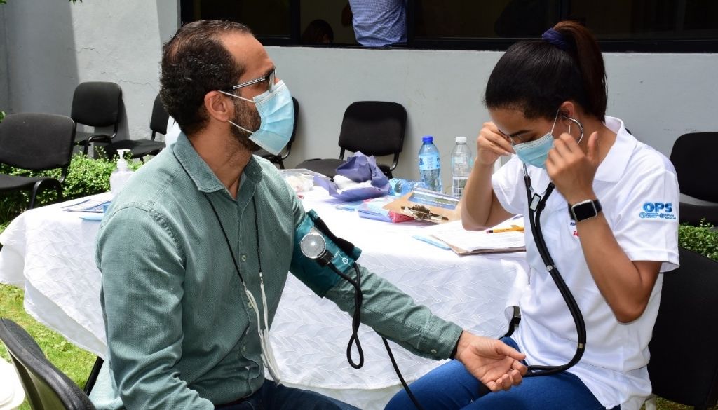 Realizan jornada de prevención de hipertensión arterial, diabetes y obesidad 
