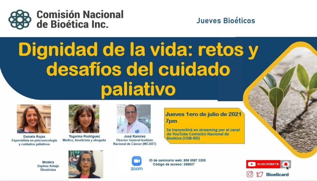Expertos conversarán  sobre cuidados paliativos 