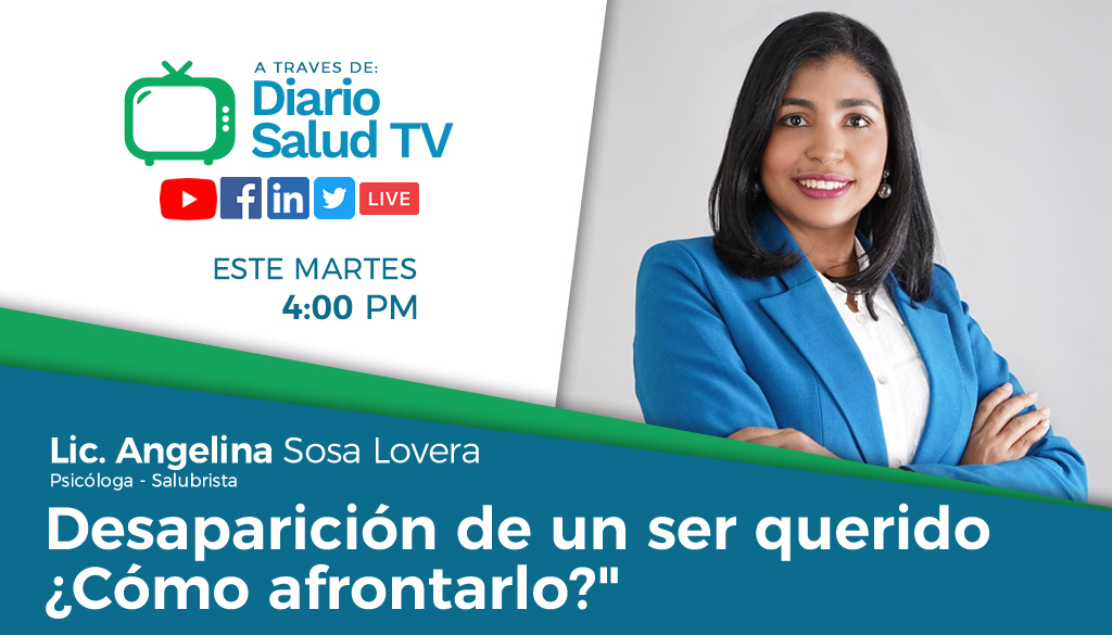 DiarioSalud TV hablará de cómo enfrentar la desaparición de un ser querido 