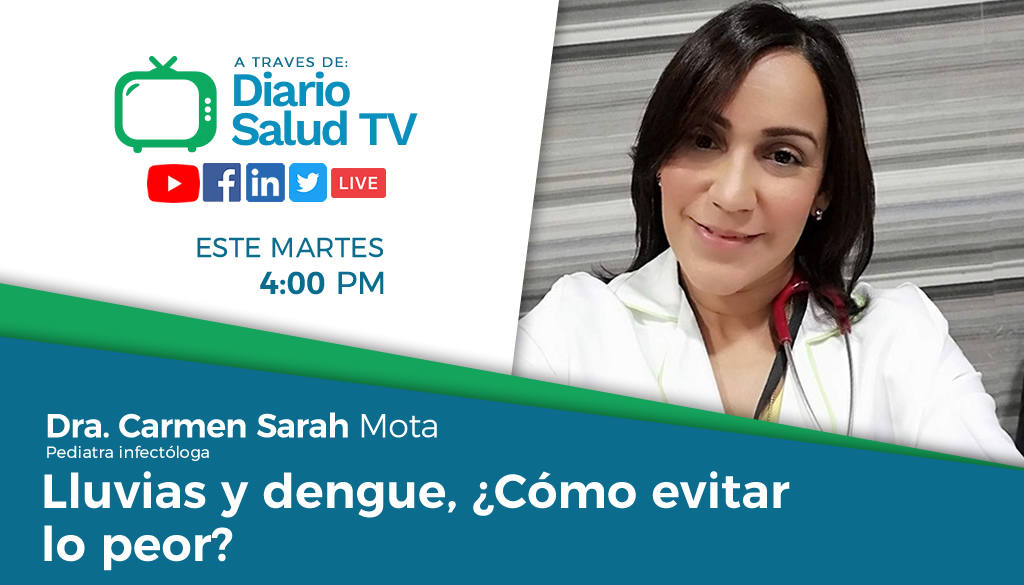 DiarioSalud TV invita a programa sobre dengue 