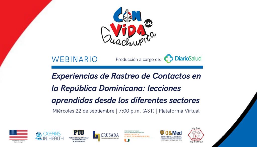 Two Oceans in Health invita a Webinario Experiencias de Rastreo de Contactos en República Dominicana 