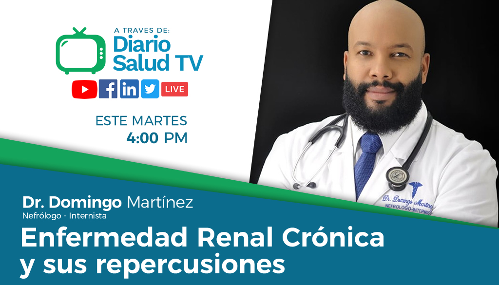 DiarioSalud TV invita a programa sobre Enfermedad Renal Crónica 