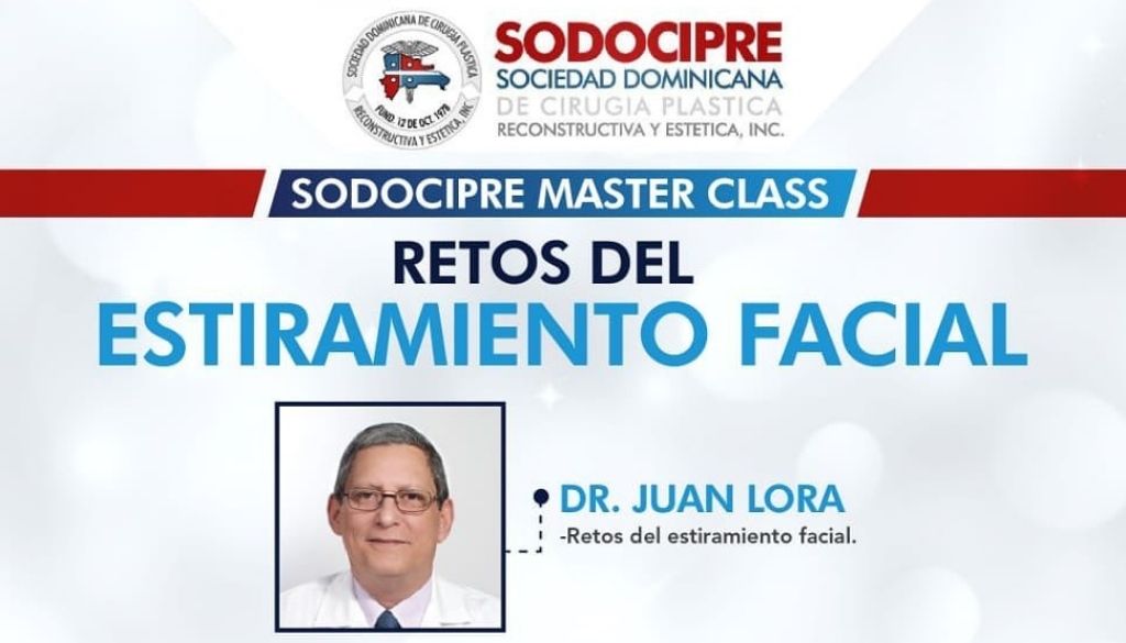 Sociedad Cirugía Plástica realizará master class sobre estiramiento facial 