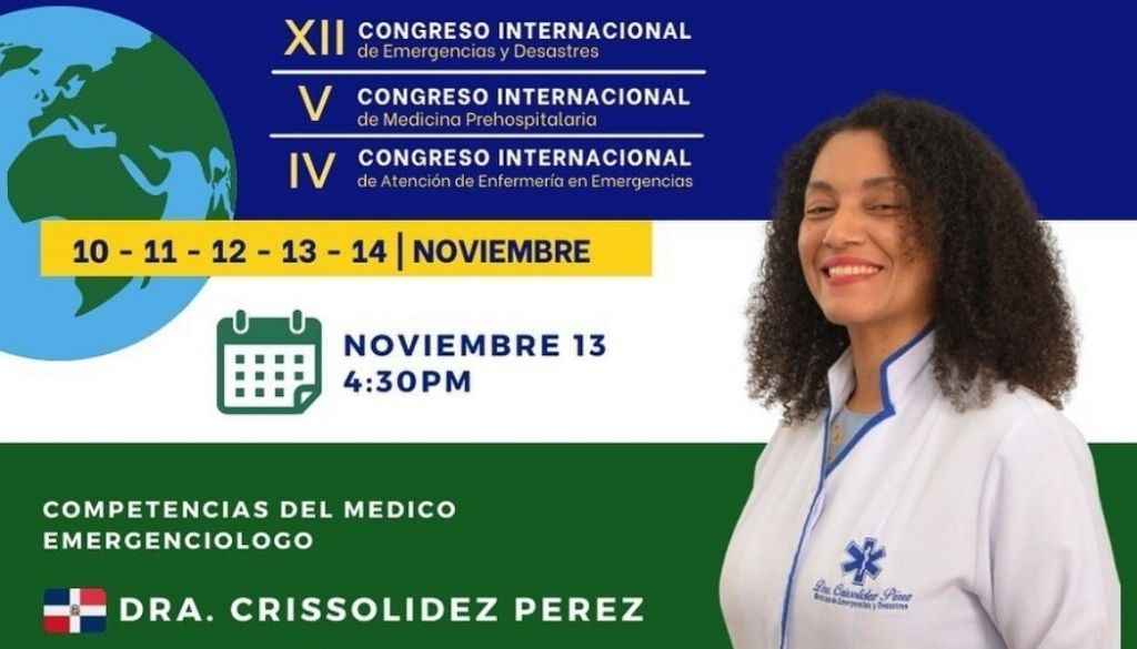 Médicos dominicanos participan en congreso internacional 
