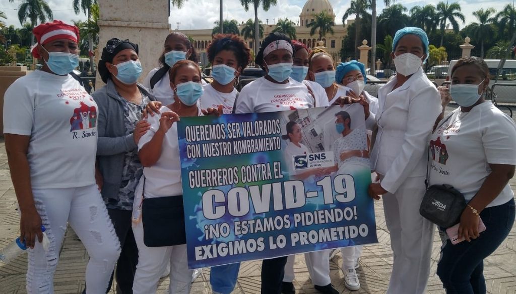 Personal del hospital Aybar demanda nombramientos 