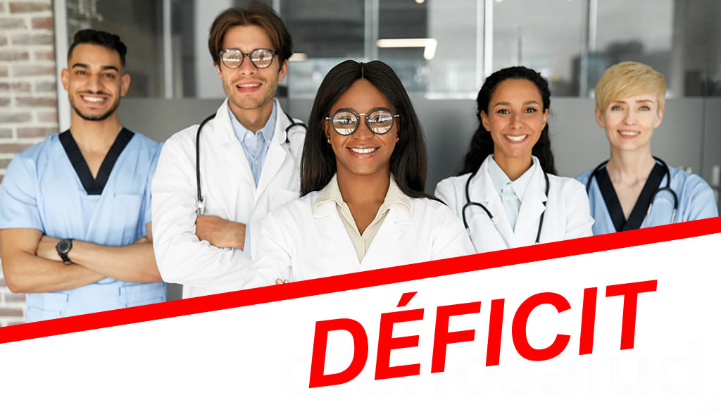 Déficit personal sanitario es crítico 