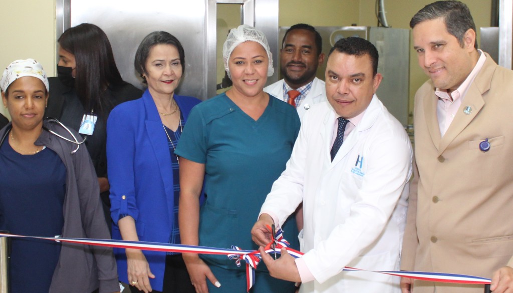 Inauguran central de esterilización en el Ney Arias 