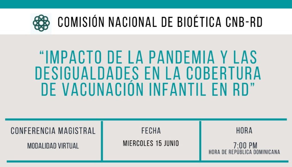 Analizarán impacto de la pandemia y desigualdades en cobertura vacunación  