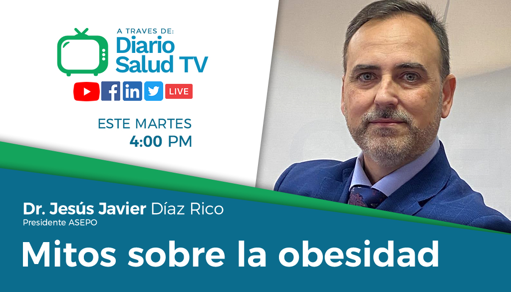 DiarioSalud TV invita a programa Mitos sobre la obesidad  