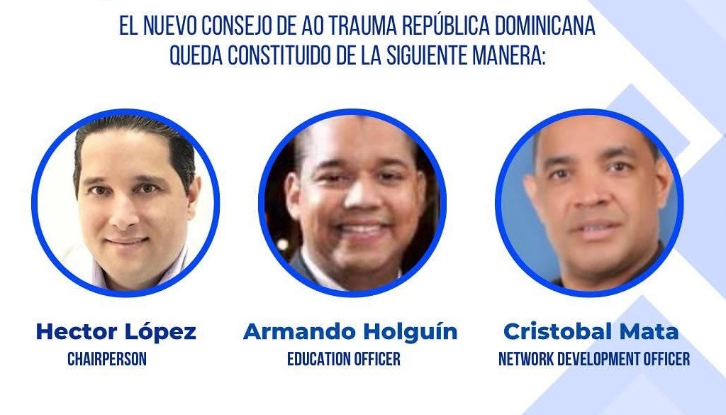 Conozca el nuevo consejo de AO Trauma República Dominicana 