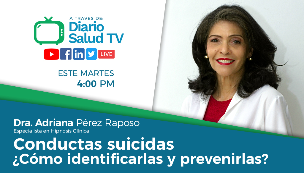 DiarioSalud TV invita a programa sobre conductas suicidas  