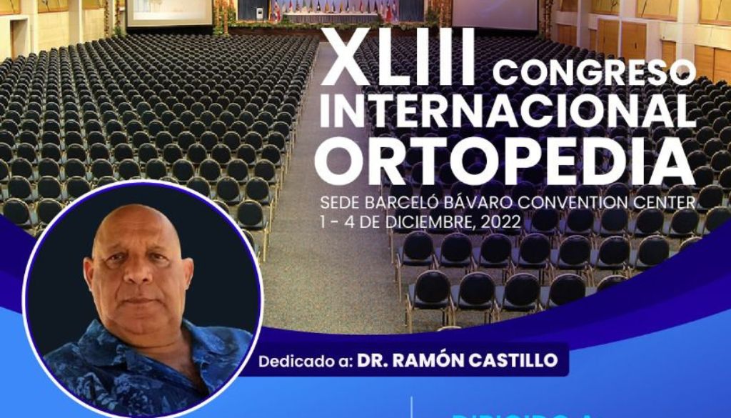 Sociedad Ortopedía anuncia cambio sede de su XLIII congreso  