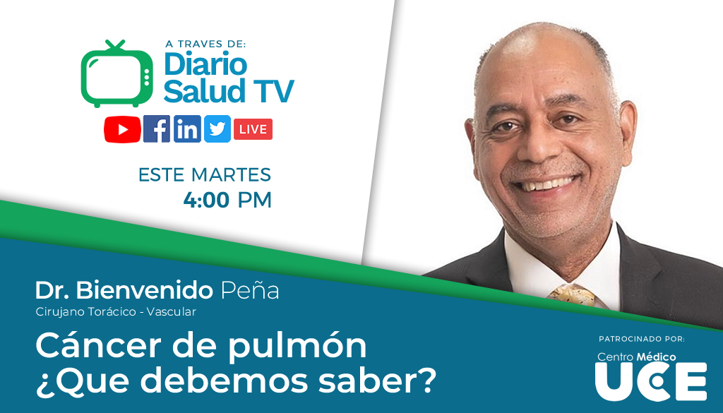 DiarioSalud TV invita a  programa sobre cáncer de pulmón  