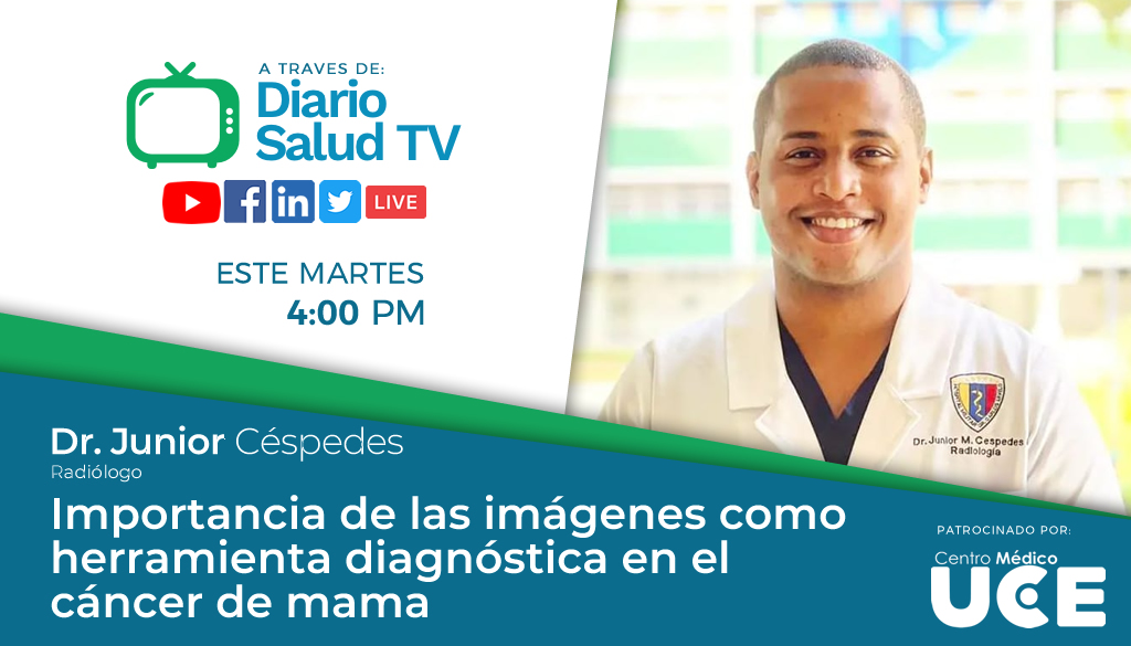 DiarioSalud TV abordará importancia imágenes en diagnóstico cáncer de mama  