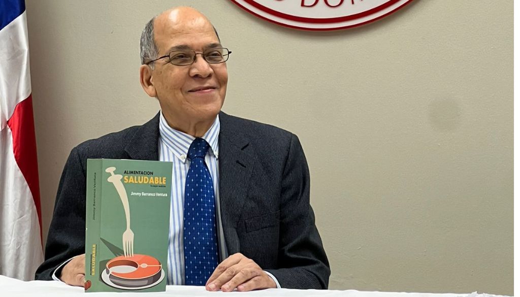 Dr. Jimmy Barranco publica libro sobre alimentación saludable  